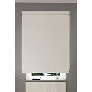 Düz Stor Perde - Beyaz